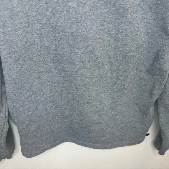 Zyia Active Gray Energetic Zipper Crewneck Sweatshirt Women's Size XSmall - Picture 9 of 13